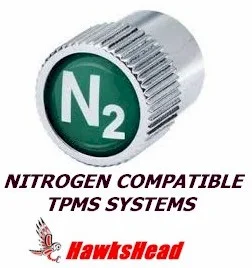 Tire pressure monitor for Nitrogen